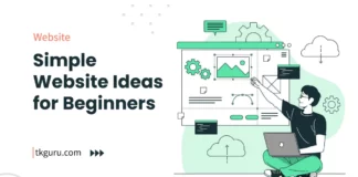 simple website ideas beginners